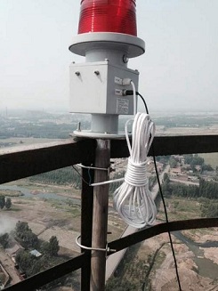 宁安烟囱安装航标灯施工方案
