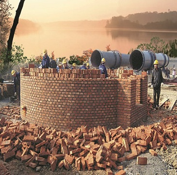 贵溪砖烟囱新建施工技术要求