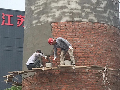 昌邑砖烟囱粉刷水泥