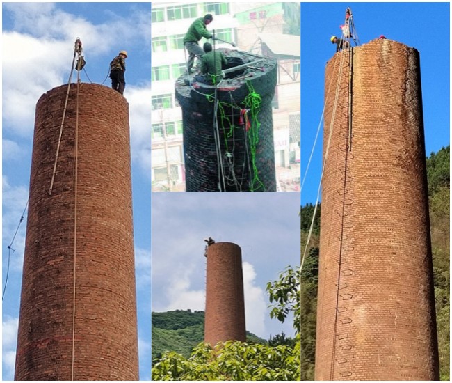 烟囱拆除公司:技术成熟,打造绿色施工新标杆