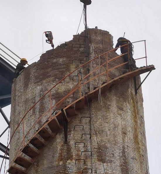 滁州烟囱拆除:人工拆除技术领先,经验丰富