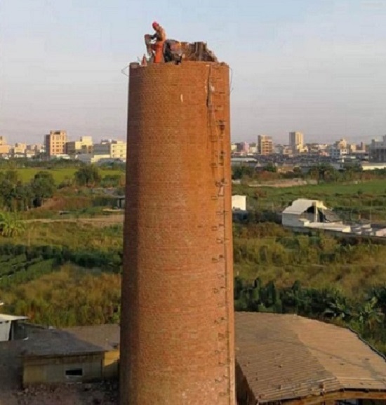 孟州烟囱拆除公司:高效作业,打造安全环保新环境